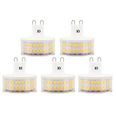 2 stk G9 LED-pære Varmhvit lys LED-pære for hengende taklampe vegglampe 3000K 5W 220V