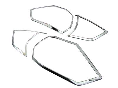 BRIGHTZ Chrome Tail Light Rings for the X-Trail T32 (Pre-facelift) [TAIL-027] (HNT32, HT32, NT32, HNT, HT, NT 32) - Part Number: 12793