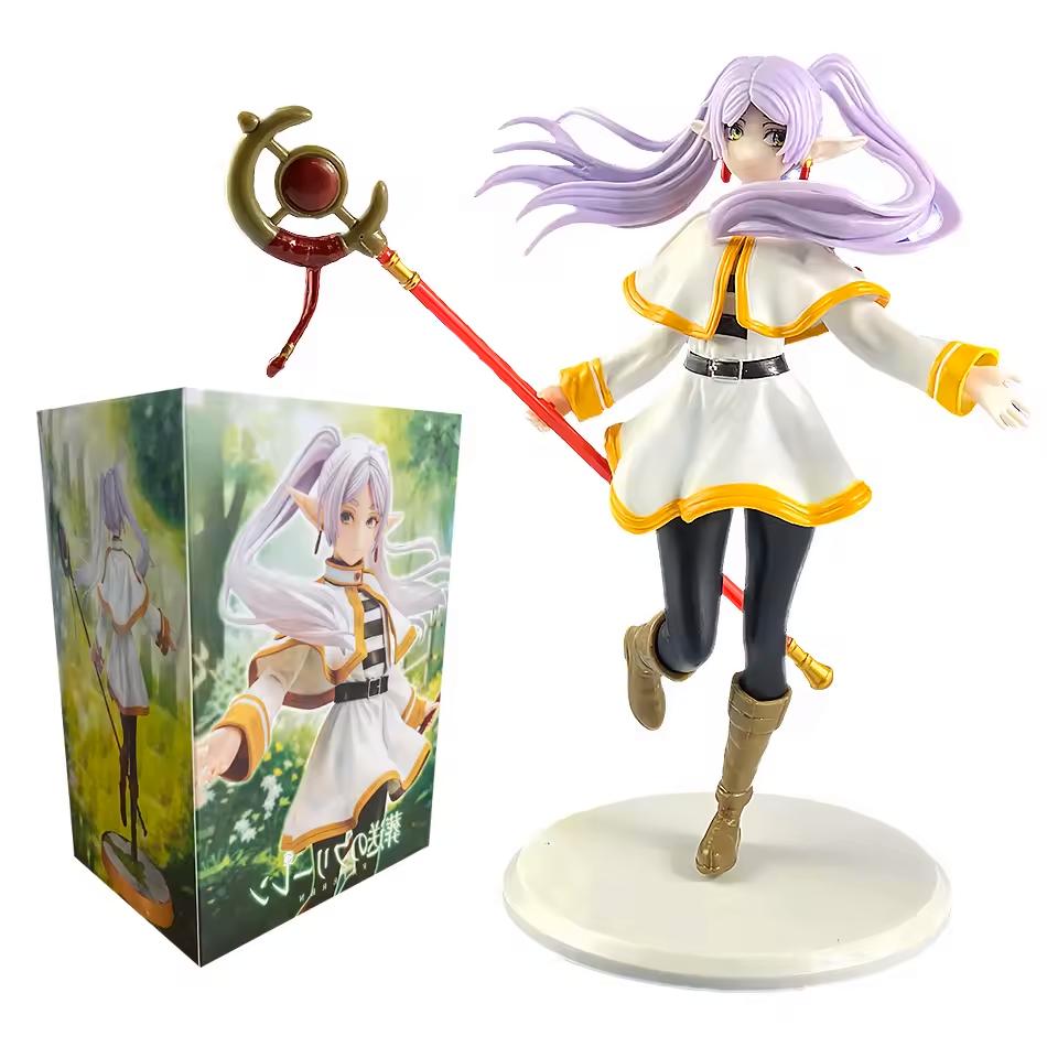 Frieren Beyond Journey's End Anime Girl Figure Noodle Stopper Sousou No Frieren Action Figure Collectible Model Doll Toys