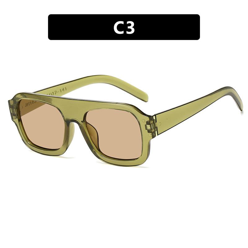 New Square Sunglasses Women Fashion UV400 Protection Luxury Outdoor Street Photography Sun Glasses Trendy Personalized