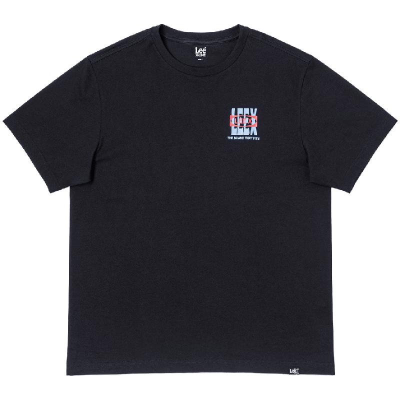 Lee Men s Comfort Fit Logo Print Crew Neck T-Shirt M 5490₽
