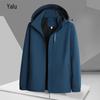 Yalu Men's Hooded Windproof Waterproof Jacket
