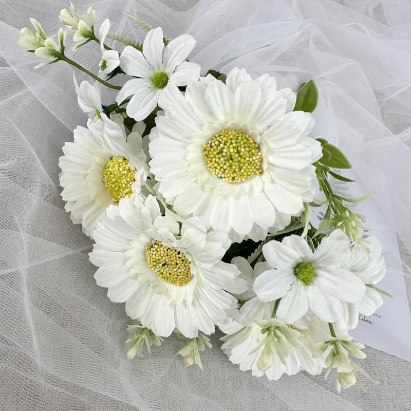 Chrysanthemum Fake Morifolium For Home Interior Table Wedding Photography And