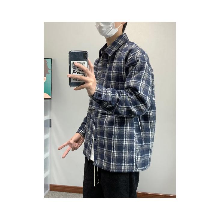 

2024 Весна и осень PU красивое пальто мужское Ins High Street модный бренд Гонконгский стиль японский стиль Харадзюку корейский стиль модная свободная куртка 2XL темно-синий