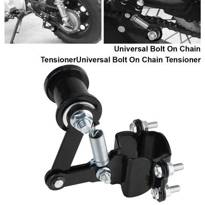 Motorrad-Kettenspanner, universelle Führung für motorisierte Vierräder mit Führungsrädern, Kettenradteile, Werkzeuge, Fahrradzubehör