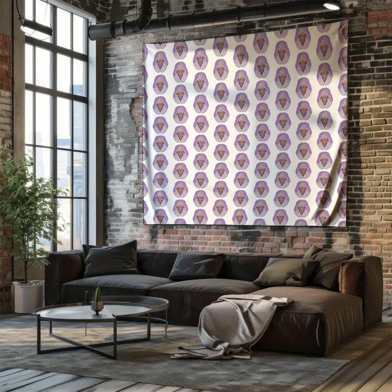Boho Wall Tapestry Vintage Flower Tapestry Aesthetic Room Decor Nature Tapestry Dorm Room Decor Wall Hanging Large Size Home Dec