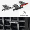 For Mercedes benz W212 W213 W202 W211 W176 W210 W205 GlA GlC ClS GlK Accessories Car Front Grill Badge Emblem Sticker
