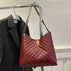 Underarm bag women's bag large capacity 2025 new autumn and winter niche diamond chain bag fashionable shoulder messenger bag