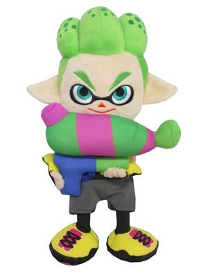 Sanei Boeki Splatoon 2 ALL STAR COLLECTION Boy X X H26cm Plush Toy SP27 (S) W12.5 D10.5