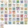 50PCS Reminder Sticker Aesthetic Scrapbook Graffiti Laptop DIY Phone Decals Luggage Scrapbook Skateboard Notebook Stickers