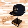 [USED] Extremely Rare New Era X SEHER & SMITHE Collaboration Snake Logo Cap In Black