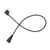 Cable, 90 Left Angled 1ft/0. Male To Cable Cord for HD-DVD