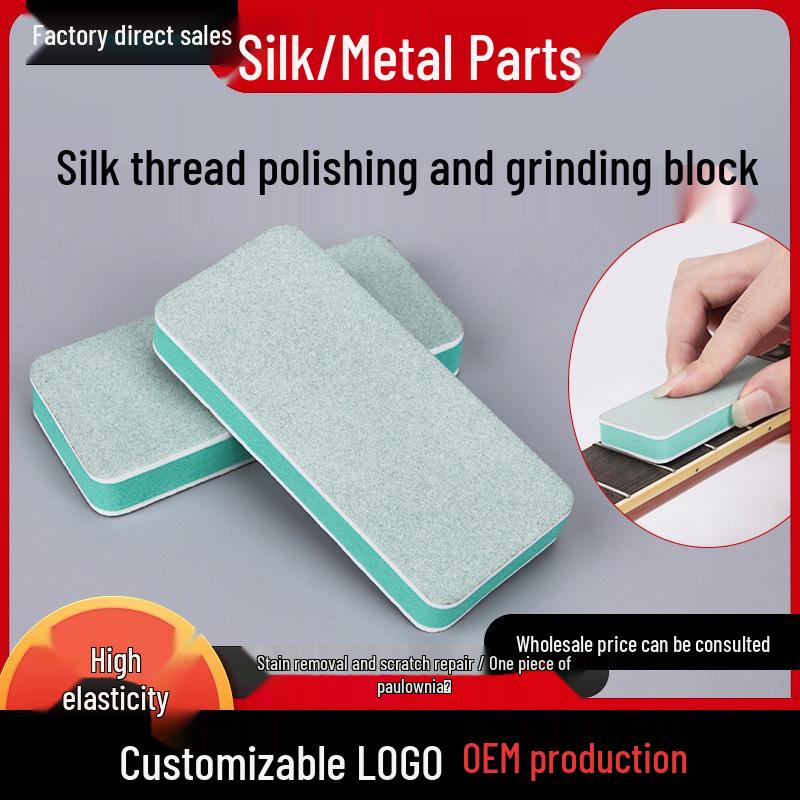 Electric Guitar & Bass Fret Polishing Block - Rust & Oxidation Removal Tool