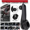 360° Rotating Phone Holder with Clip and Extension Rod for Car Navigation
