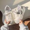 Scarpe a molla Dopamina da donna, nuove scarpe versatili chic, scarpe con plateau bianche, scarpe casual a pane