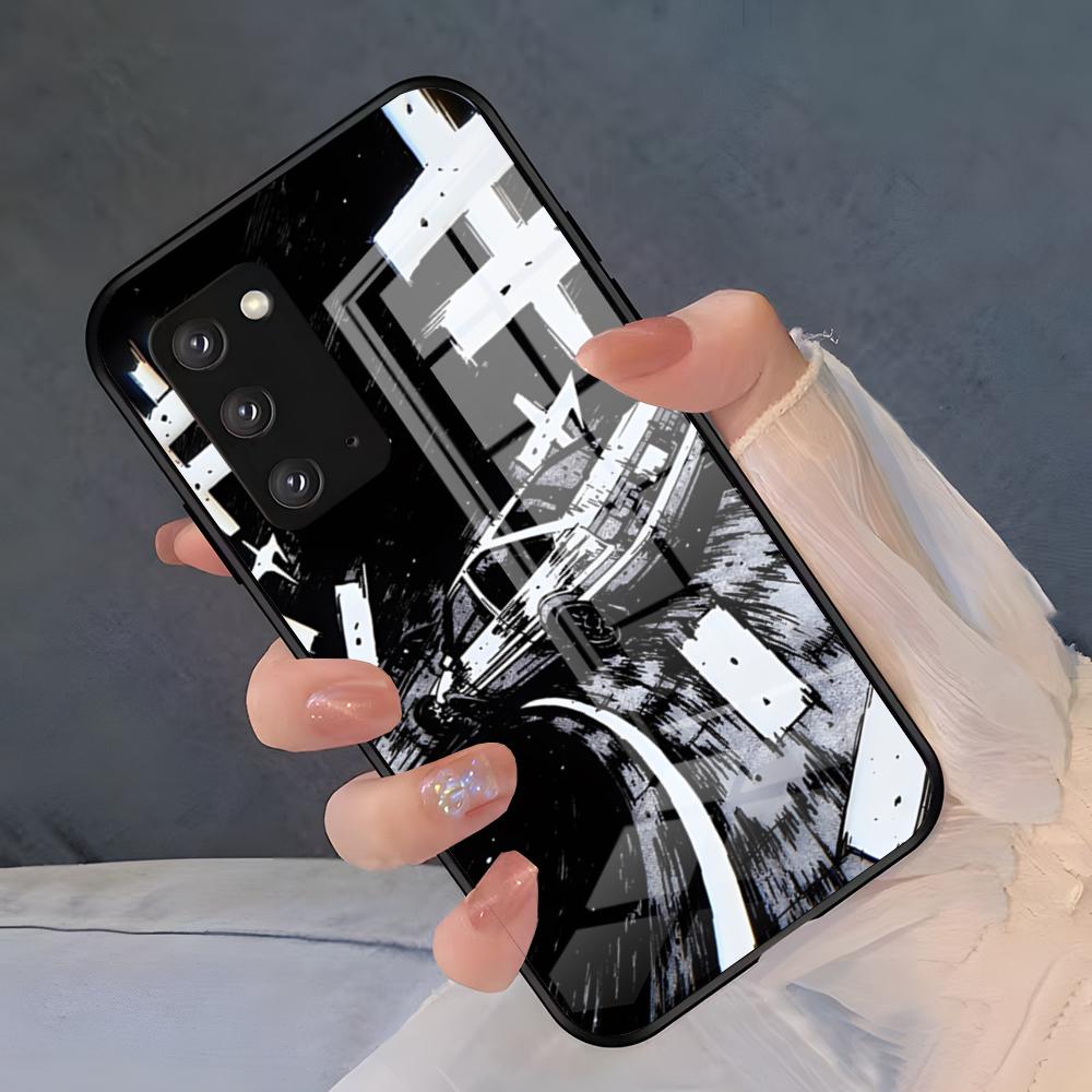 

Чехол для телефона Аниме Initial D AE86 для Samsung S26 S25 Plus S20 S20 Plus S22 Ultra S23 FE S21 Plus S21 Ultra Стеклянная крышка Samsung S23 Plus