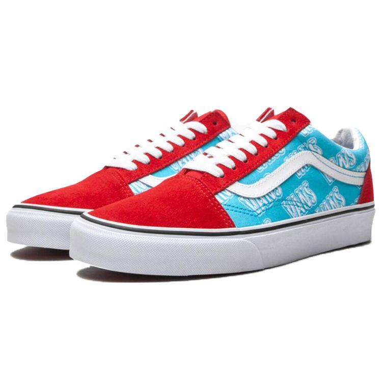 Vans Old Skool Retro Mart Unisex Sneakers Blue Multi-Color True-White VN0A3WKT40L