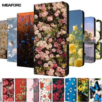 Läderplånboksfodral för Samsung Galaxy A34 A54 A14 5G Fodral A24 A53 A33 A23 A13 Fällbart Stöd Bok Magnetiskt Fodral för GalaxyA54 A 34