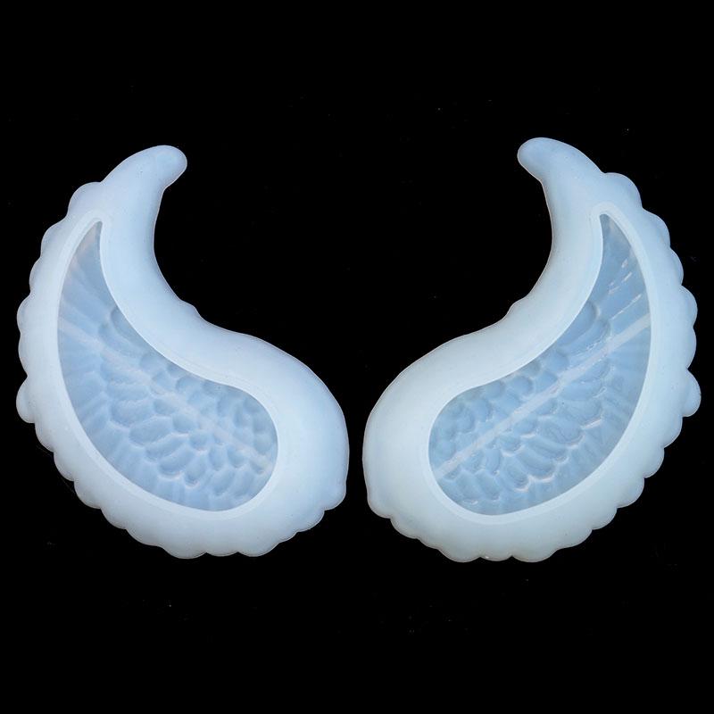 

1 пара силиконовых форм в форме крыльев ангела для литья ювелирных изделий из эпоксидной смолы