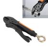 Locking Pliers   Clamp Pressure Curved Jaw Carbon Steel Locking Pliers for Metalworking Woodworking
