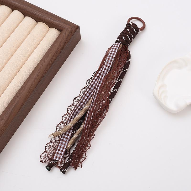Creative Lace Tassel Keychain Ornament Diy Bag Phone Decoration Jewelry Findings Accessories Decoration Craft
