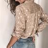 Long Sleeved Hot Stamping Printed Personalized Women's Blouses & Shirts