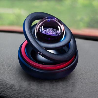 Levitație magnetică solară creativă Ornamente rotative pentru mașini Decorarea mașinii Sistemul solar Figurine Accesorii de decorare