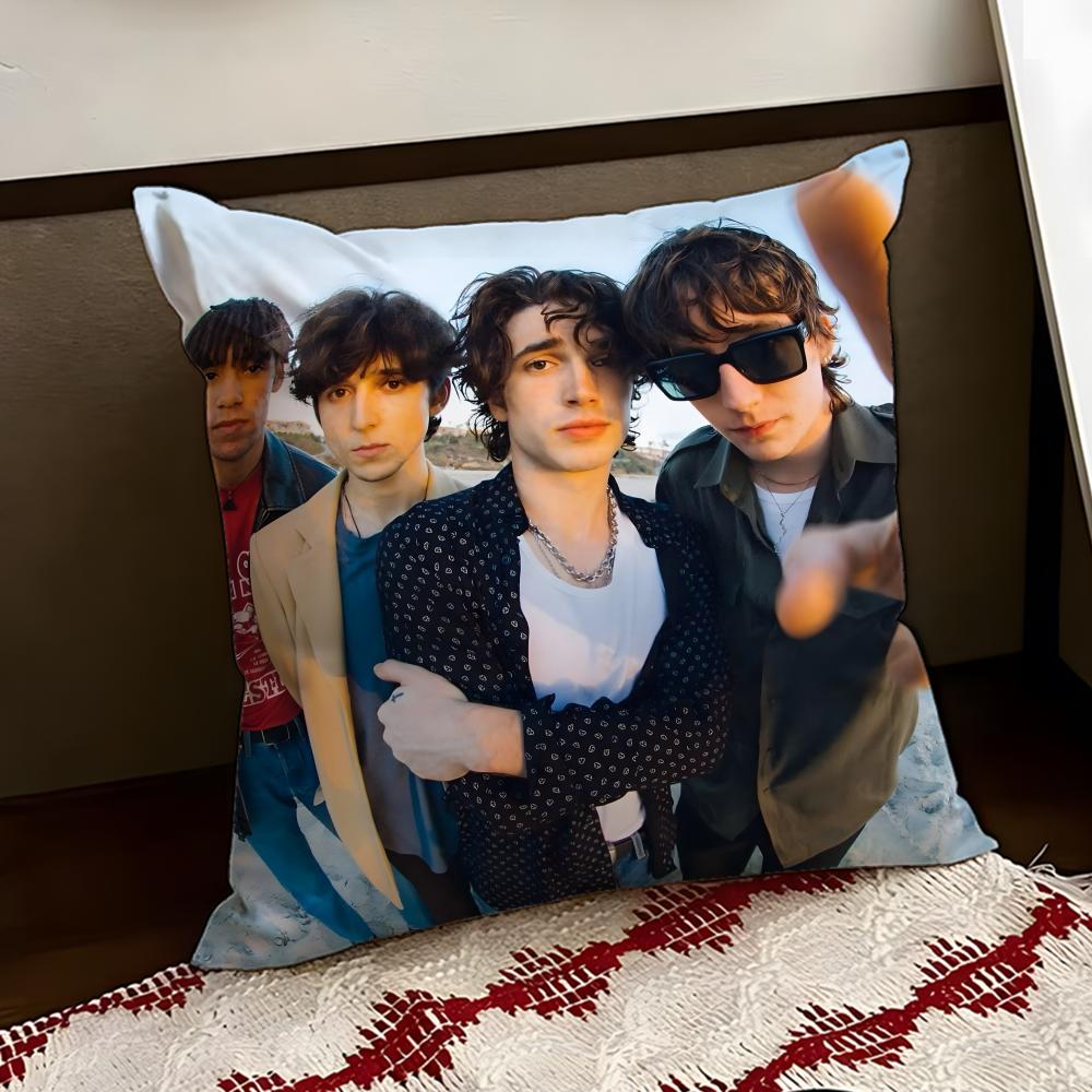 IInhaler Band Cushion Cover Reversible Soft Durable Pillow Cover Home Car MultiScene Use for Daily Comfort