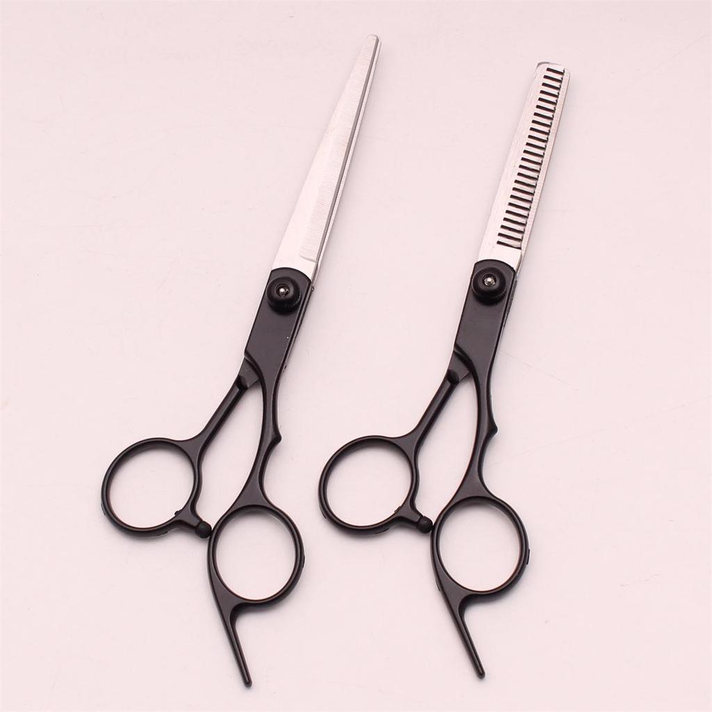 Home Apprentice Detachable Thinning Hairdressing Scissors, Slanted Tail, Stainless Steel, Multi-color Options.