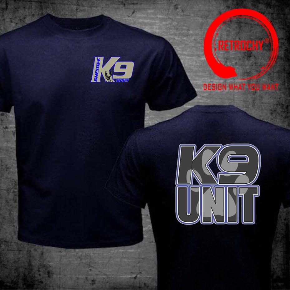 K9 Team Trainer K9 Training TShirt Unisex K9 Unit Tops Tee Clothing Cotton Short Sleeve K9 Attack Training T Shirt Unisex Tshirts