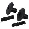 10Pcs Car Cover Plate Fixing Clips Trim & Body Panel Clips For Q3 Q5 Q7 A4 A5 A8 4D0807300 Black Panel Clips Car Accessories