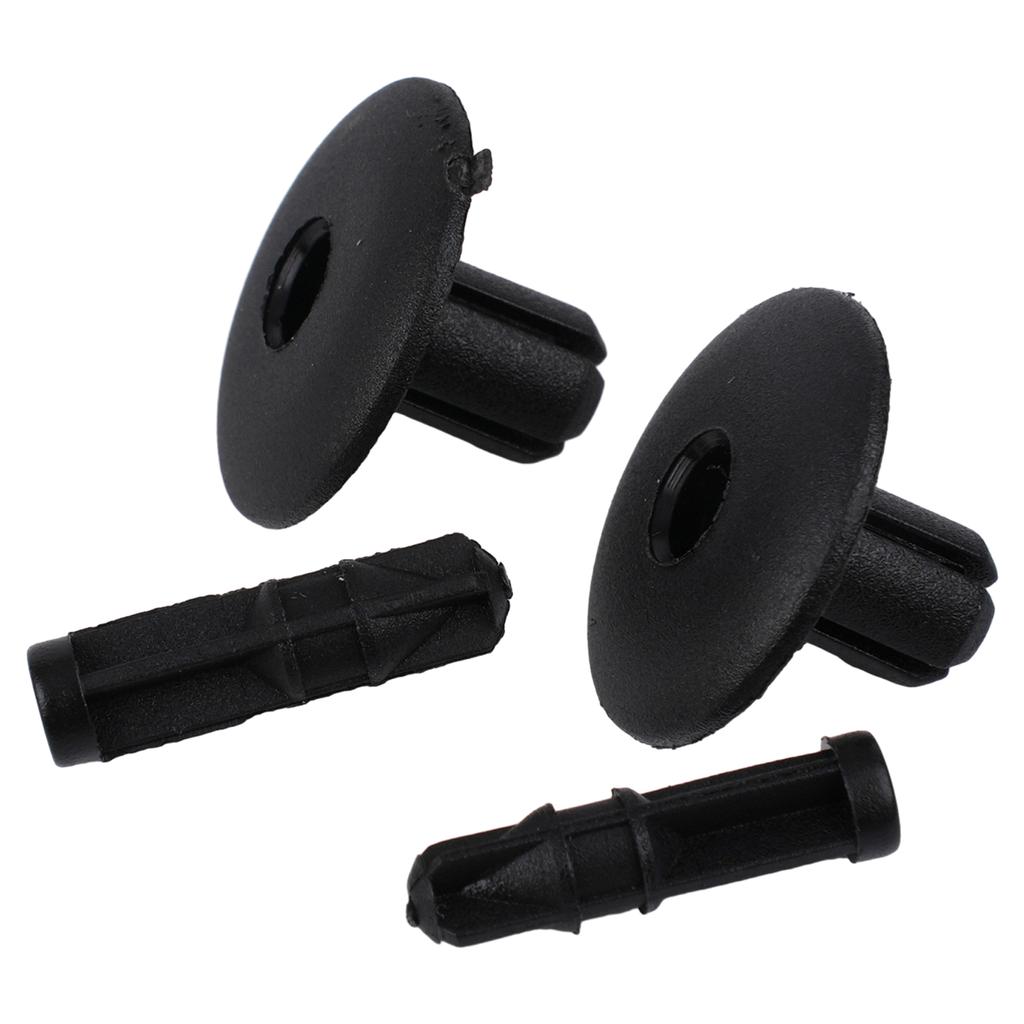 10Pcs Car Cover Plate Fixing Clips Trim & Body Panel Clips For Q3 Q5 Q7 A4 A5 A8 4D0807300 Black Panel Clips Car Accessories