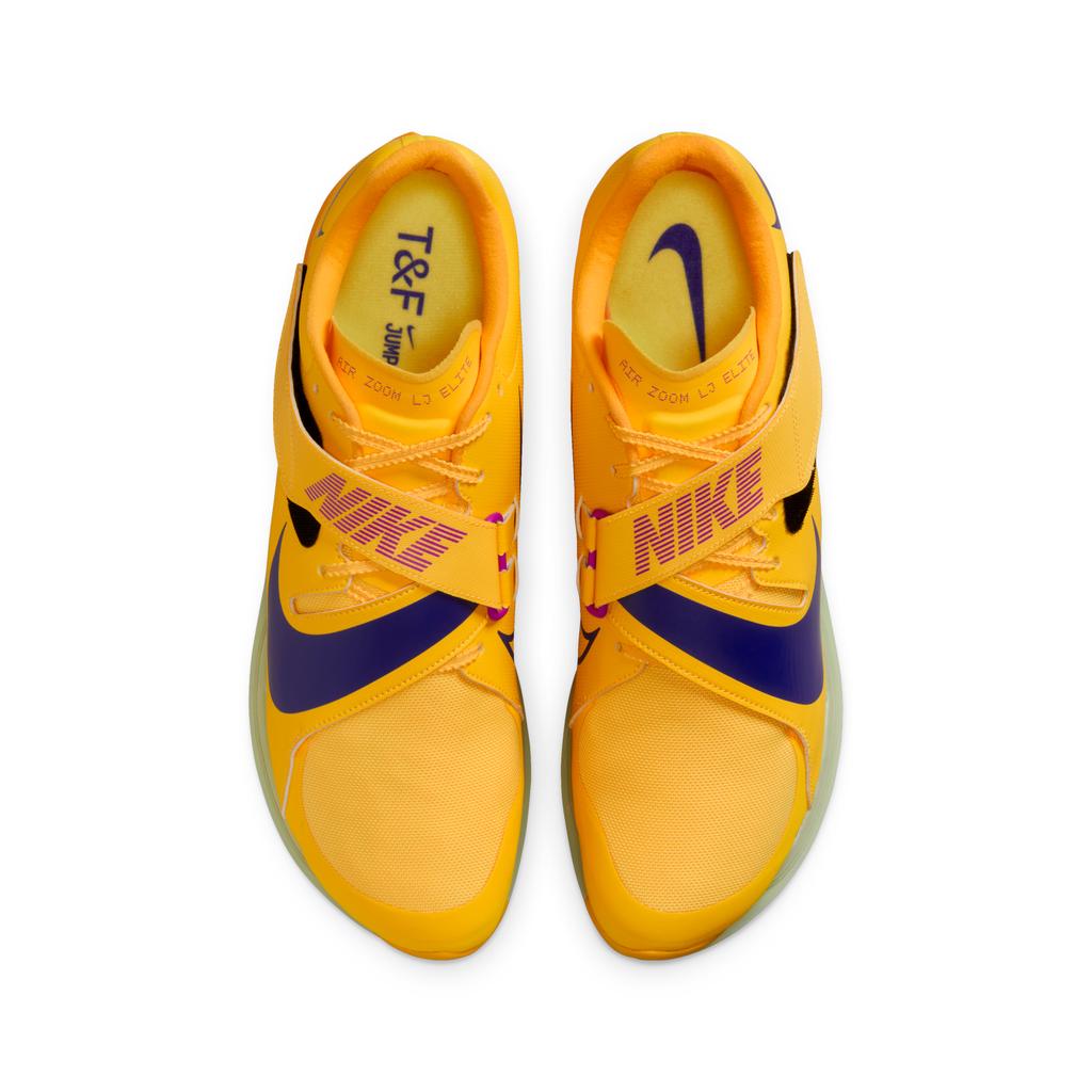 Nike Zoom Long Jump Elite Citron Pulse Unisex Cleats Yellow Volt-Ice Vivid-Purple FZ9326-800
