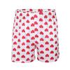 Moda de Verano Casual Secado Rápido Transpirable para Hombre Lindo Estampado de Corazón de Amor Clásico Suave Pantalones Cortos Sueltos Secado Rápido Pantalones Cortos de Playa