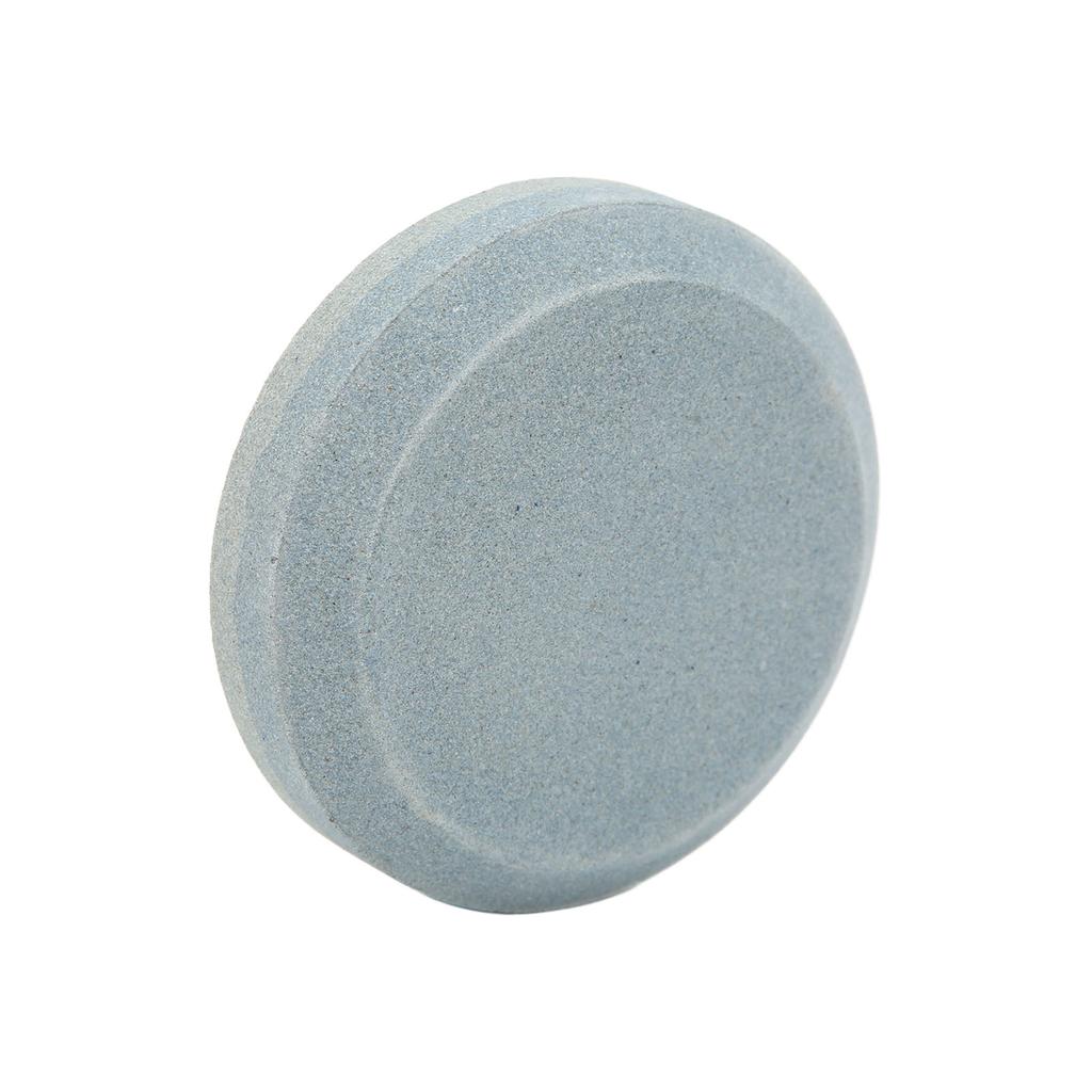 Doppelseitiger Messerschärfer Multifunktionaler Runder Messerschärfstein für Rasenmähermesser Macheten