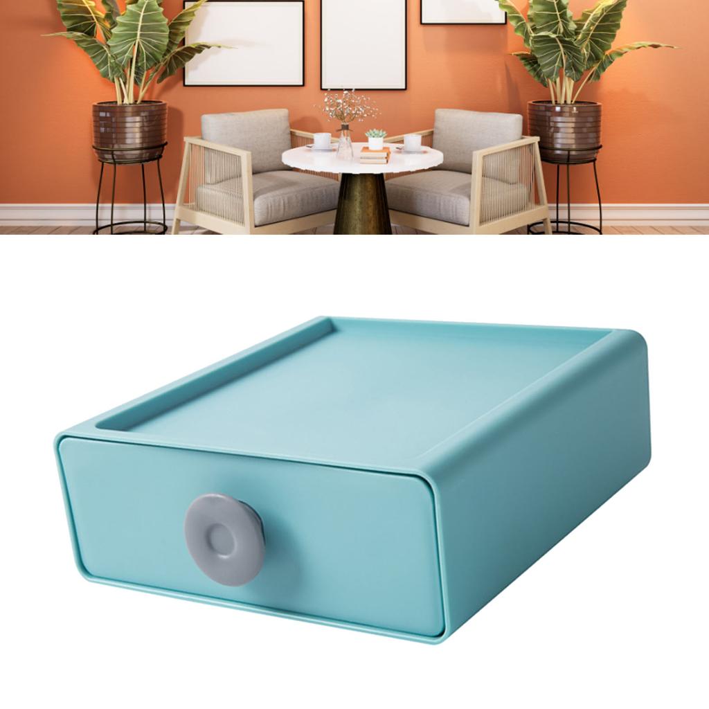 Drawer Storage Box Multifunctional Large Capacity Student Stationery Makeup Storage Drawer for Desktop Home