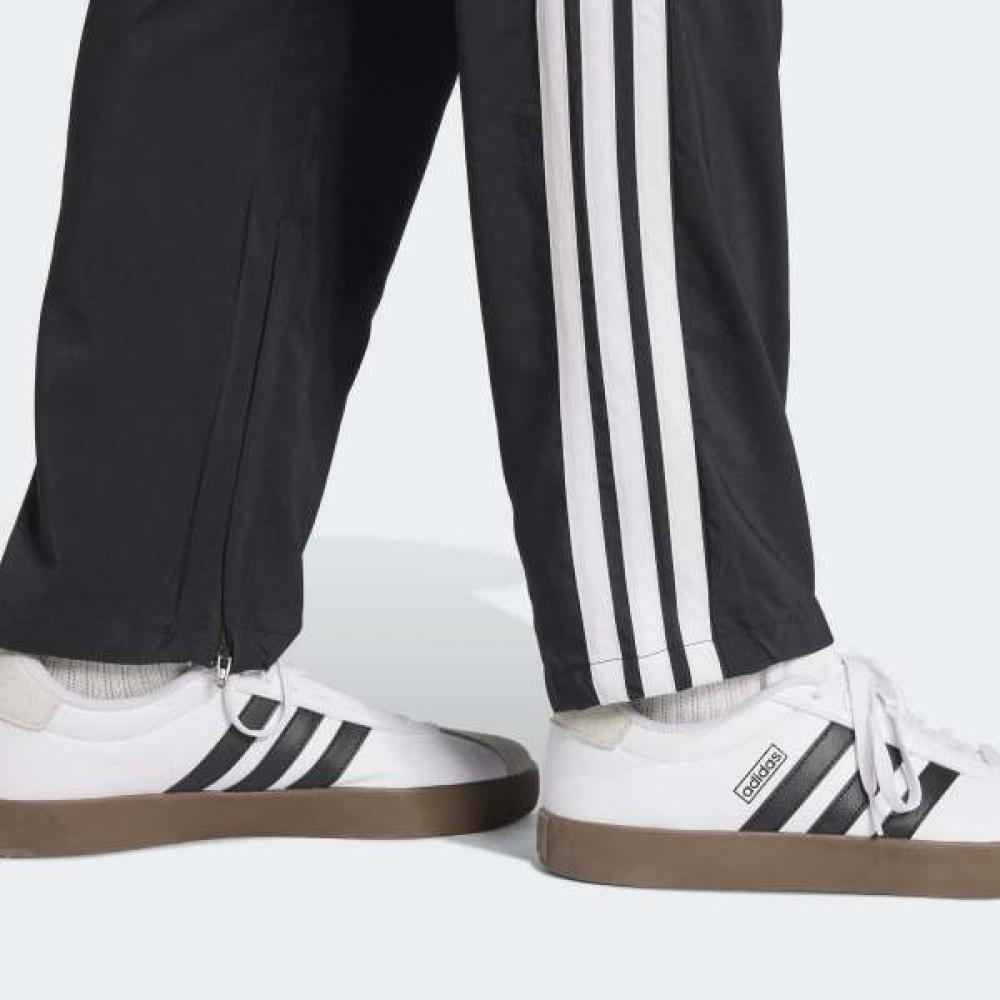 Adidas Essential 3 Stripes Open Hem Pants Regular Fit Stanford
