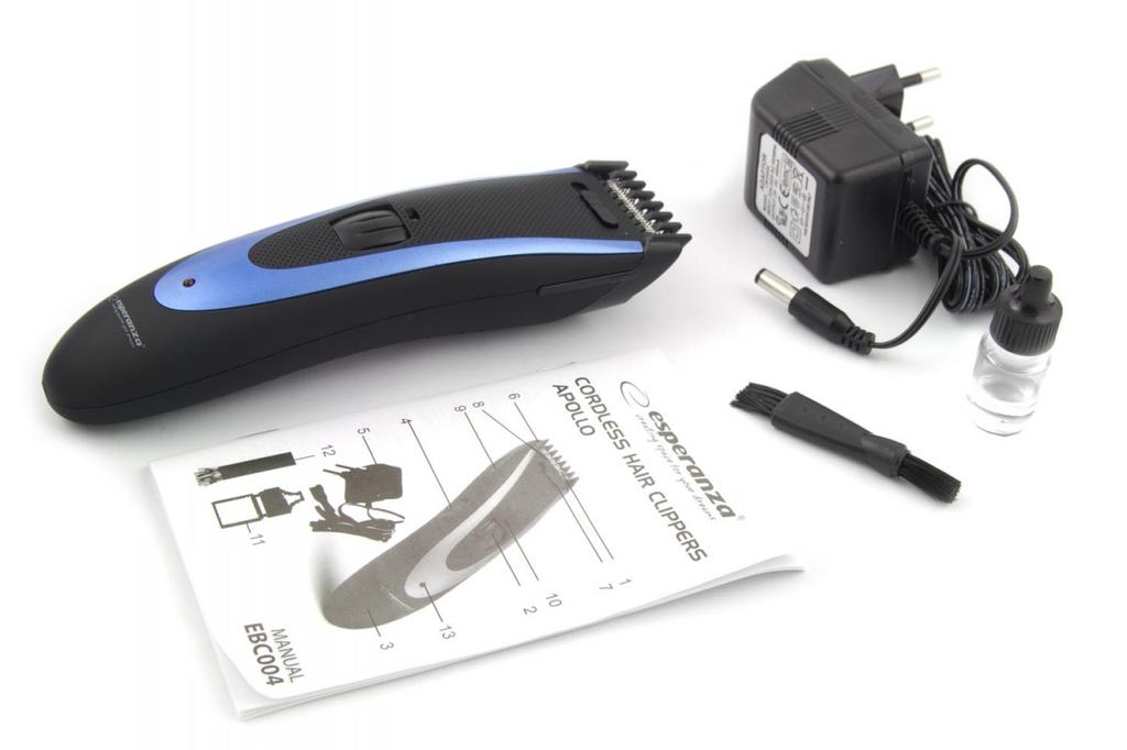 HAIR CLIPPER APOLLO BLACK/BLUE