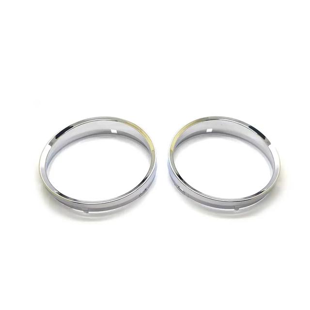 Chrome / Matt Silver Dashboard Dial Gauge Rings Bezel Trim For BMW E60 E61 Pre-LCI M5