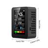 5 In 1 Air Quality Monitor 2.8inch LCD Formaldehyde Detector Temperature Humidity Meter CO2 TVOC HCHO AQI Tester for Home Office