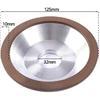 6 Inch 180 Grit Cup Resin Bonded Flaring Cup Diamond Grinding Wheel For Carbide Metal 150x32x32x10x3mm 75%
