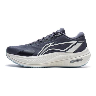 Li Ning Yueying 5 Cushioning, Wear Resistant Low Top Running Shoes Men's Curtain Mountain Blue ARHW003-16