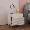 Bedside Table Nordic Style Ins Modern Light Luxury Paint Bedside Storage Cabinet Princess Pink Bedroom Bedside Cabinet