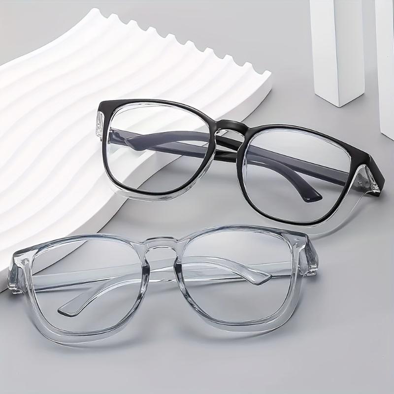 2PCS Men's Minimalist Fashion Glasses Are Lightweight and Fashionable Suitable for Casual Wear