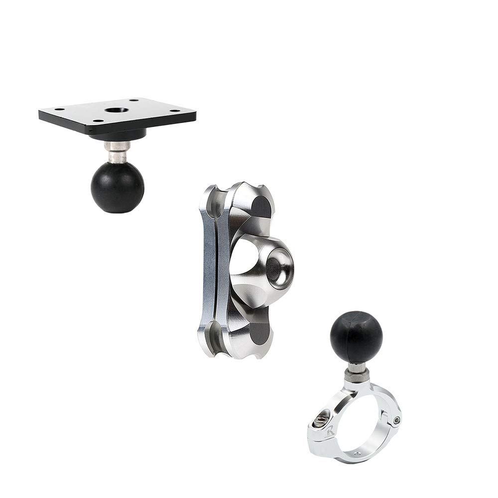 [REC-MOUNT25] Car Navigation Mount Set (A17 Motorcycle Navigation (zumo/ATLAS/X-RIDE) + B2+C22 [RM25-A17-B2-C22]