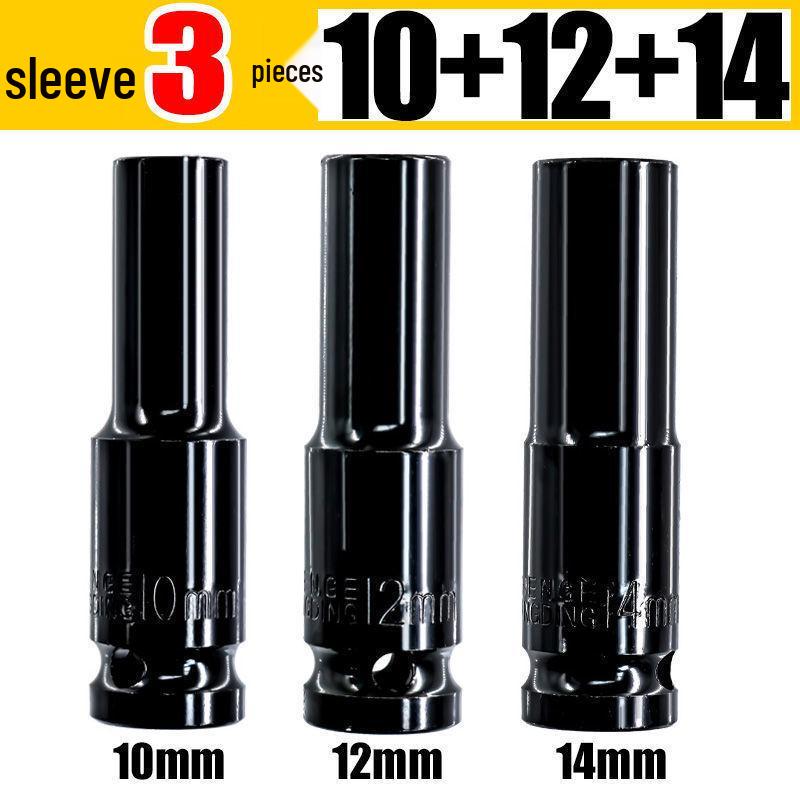 Electric Hex Wrench & Screwdriver Set, 8-32mm - Includes Socket Head, Extension, Air Gun, & Copper Components