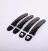 Carbon Fiber Pattern Exterior Door Handle Stickers for Seat Leon MK2 1P FR Cupra