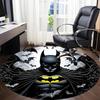 1pc Batman Office Round Area Rug, Under Office Chairs Bedroom Living Room Home Decor, Room Deco, Available in Various Sizes
