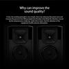 Speakers Spike Pads With Non-Slip Rubber Rings Applicable to Speakers, Subwoofers, Home Theater, Turntable DAC Feet Pad