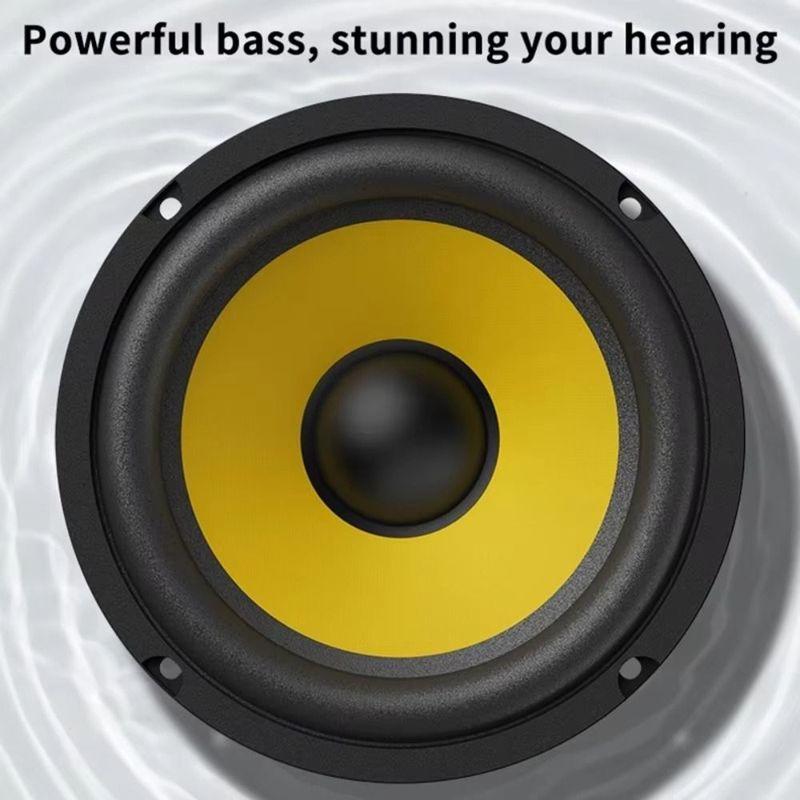 5/6/8/10 Inch Car Bass Speaker HiFi Music Full Range Frequency Coaxial Subwoofer Car Subwoofer High-volume Universal